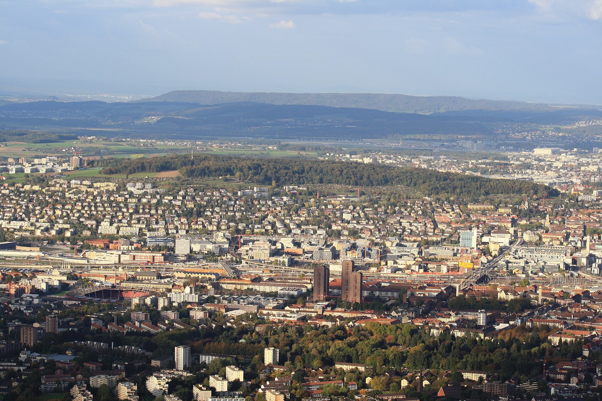Vue de Zurich