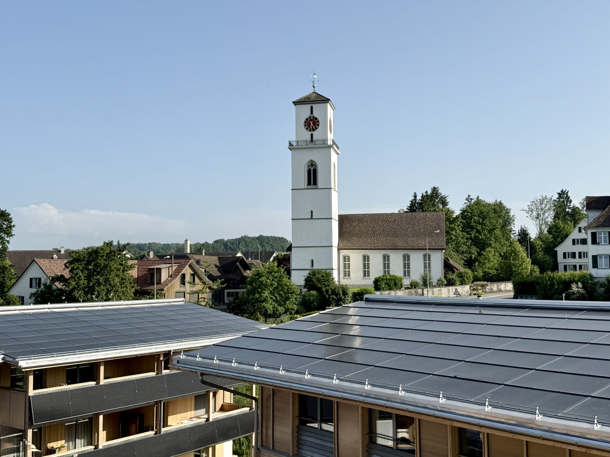 L’ensemble immobilier Alte Schmitte (TG) s’est distingué auprès du jury dans la catégorie «Architecture solaire et design durable».