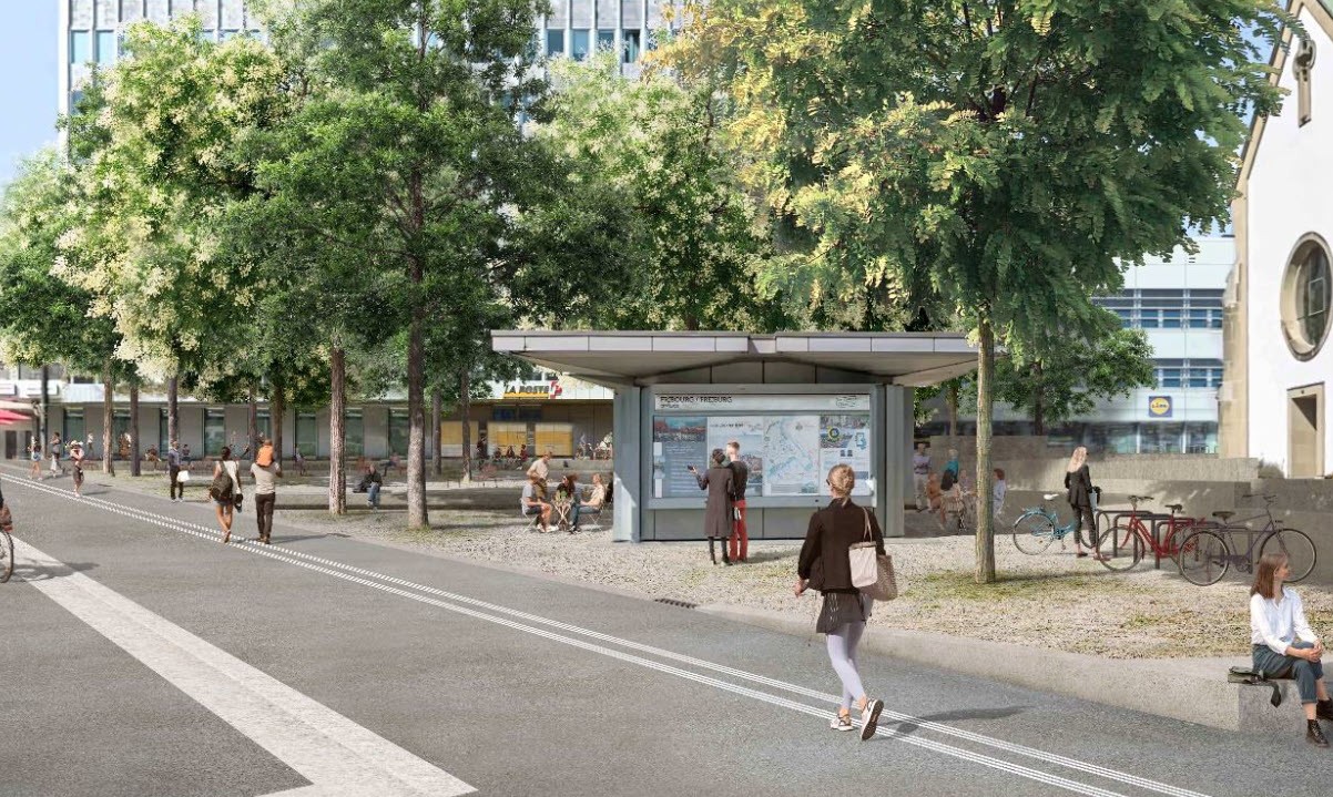 Place Poste Fribourg
