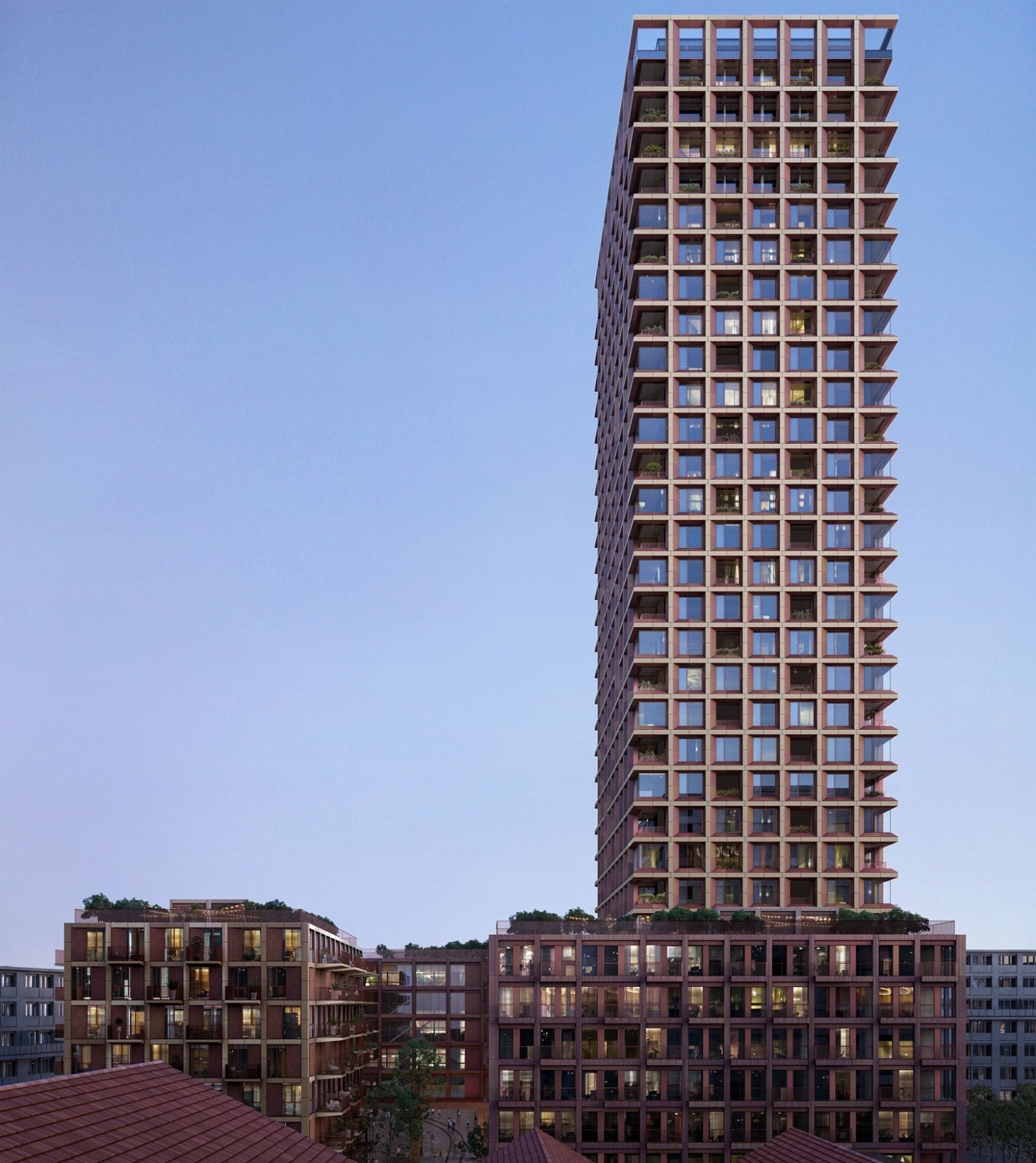 L'aspect extérieur du bâtiment Lokstadt (Winterthur) ne devrait pratiquement pas changer.