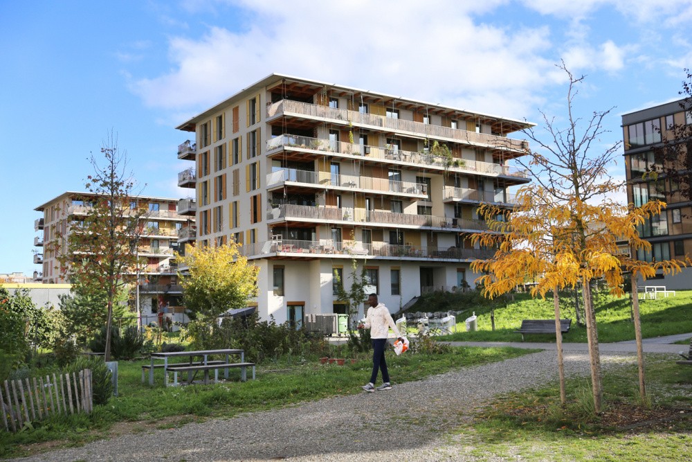 Quartier des Vergers à Meyrin.