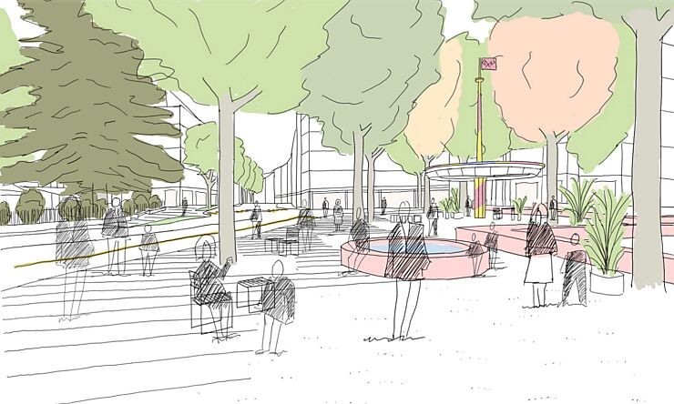 La ville de Bienne souhaite transformer la place de la Croix en centre de quartier.