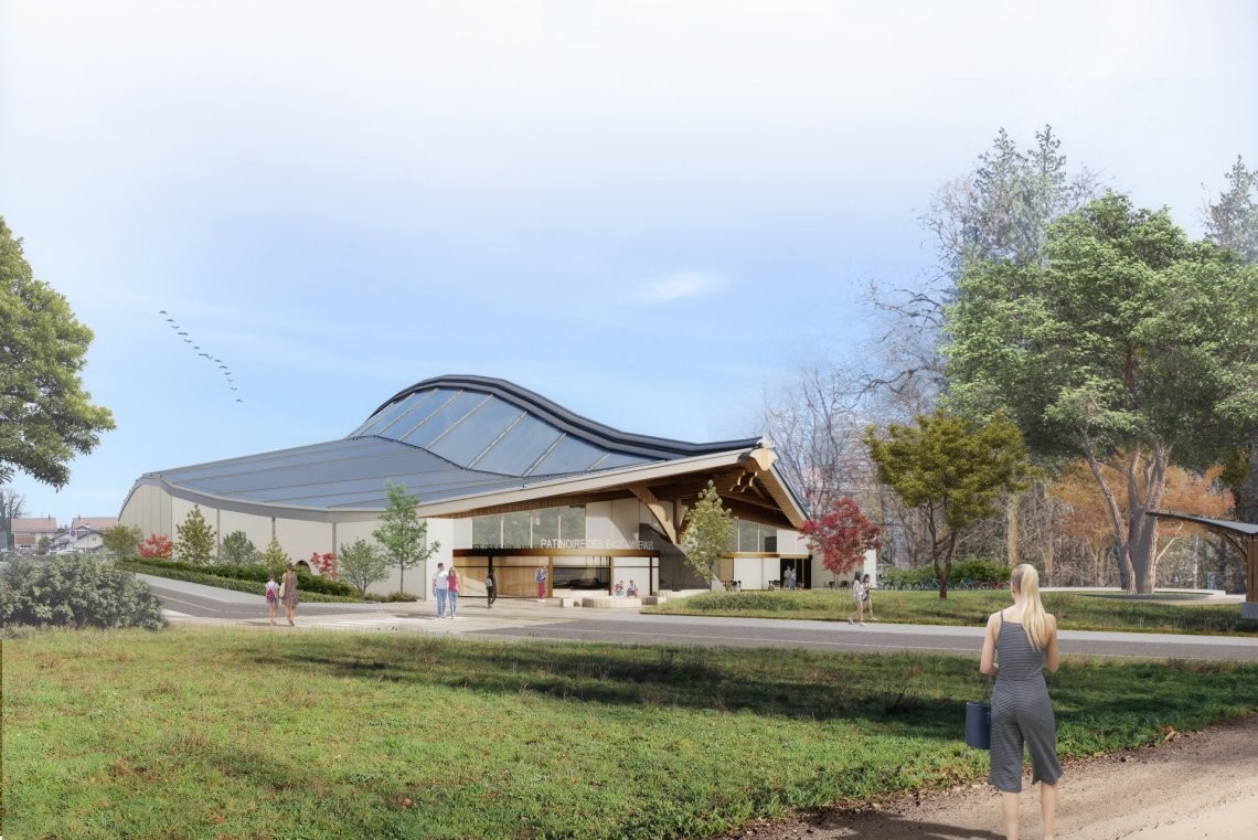 La surface de glace sera réservée à d'autres sports à la belle saison.