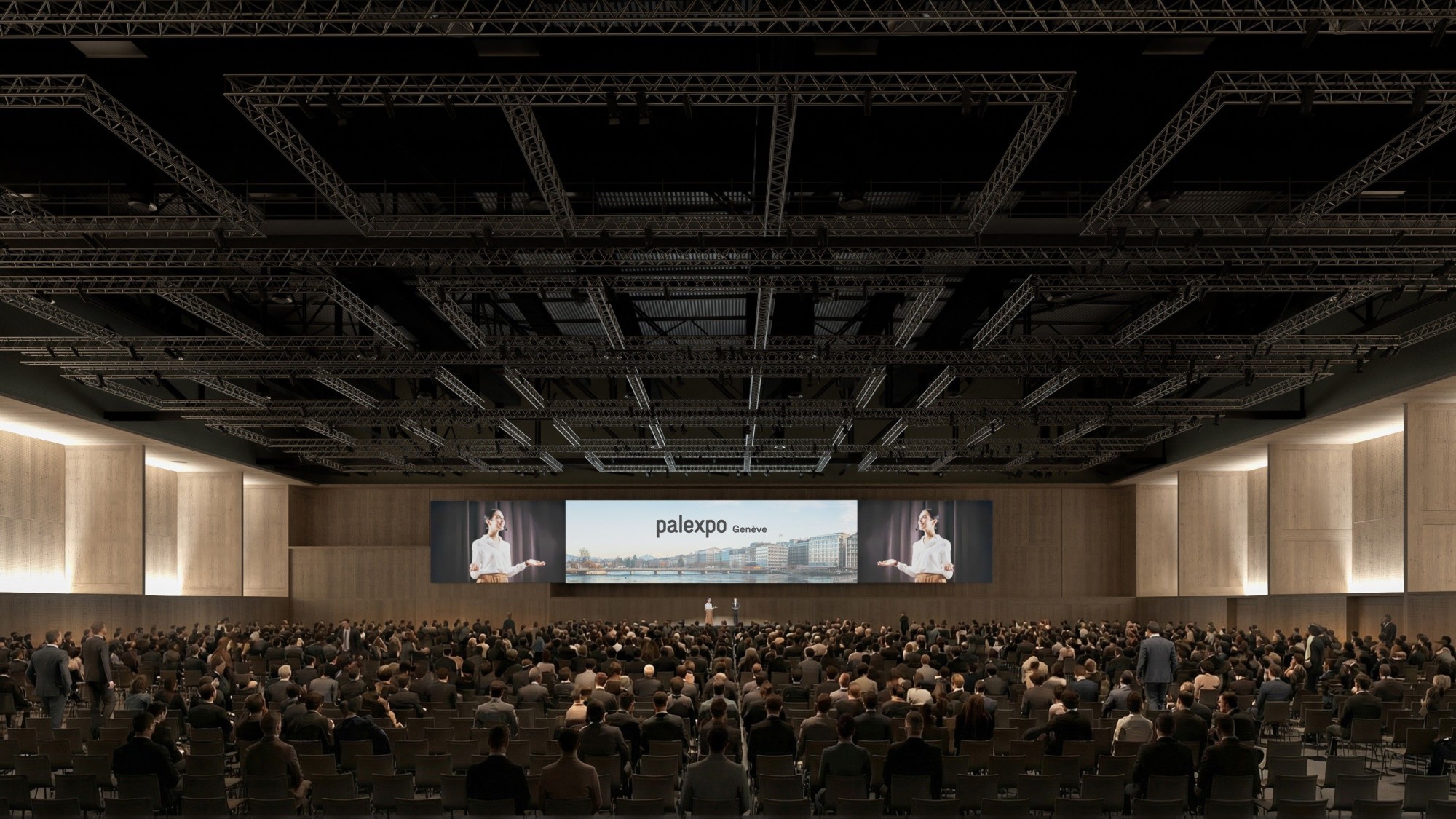 A l’approche du centenaire de Palexpo, célébré en 2026, un investissement total de 25 millions de francs permettra la création d’une nouvelle salle multifonctionnelle afin de répondre aux besoins actuels du secteur des congrès.