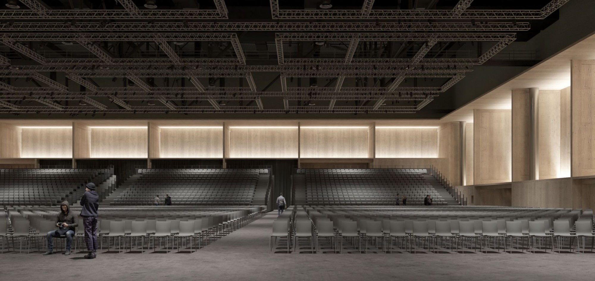 Le futur « Pavillon » de Palexpo sera une salle multifonctionnelle de 4'000 m², entièrement équipée et modulable, pouvant accueillir entre 1'000 et 4'000 personnes dès 2028.