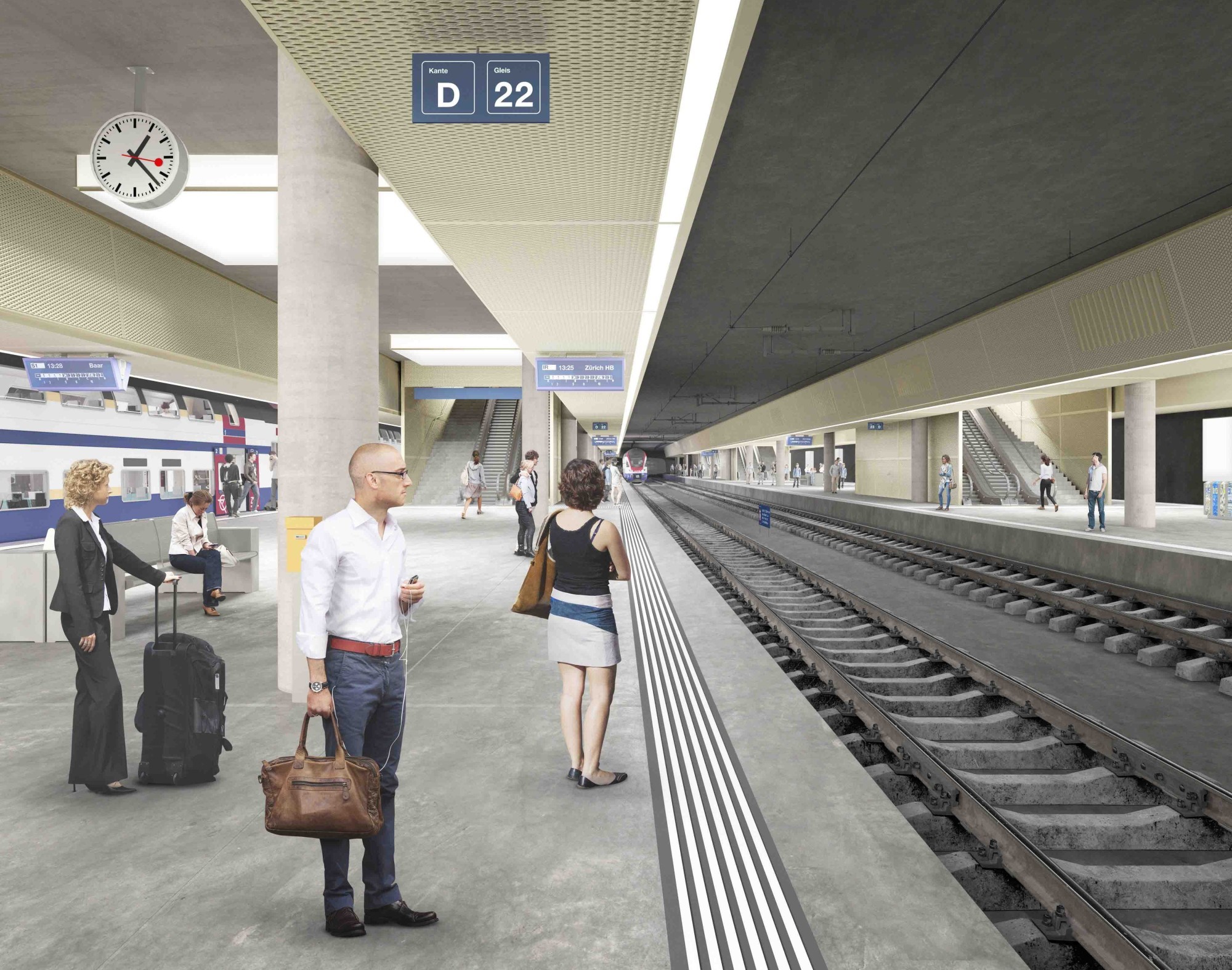 Les autorités municipales de Lucerne maintiennent leur projet de gare de transit, confirmé à plusieurs reprises comme la meilleure option.