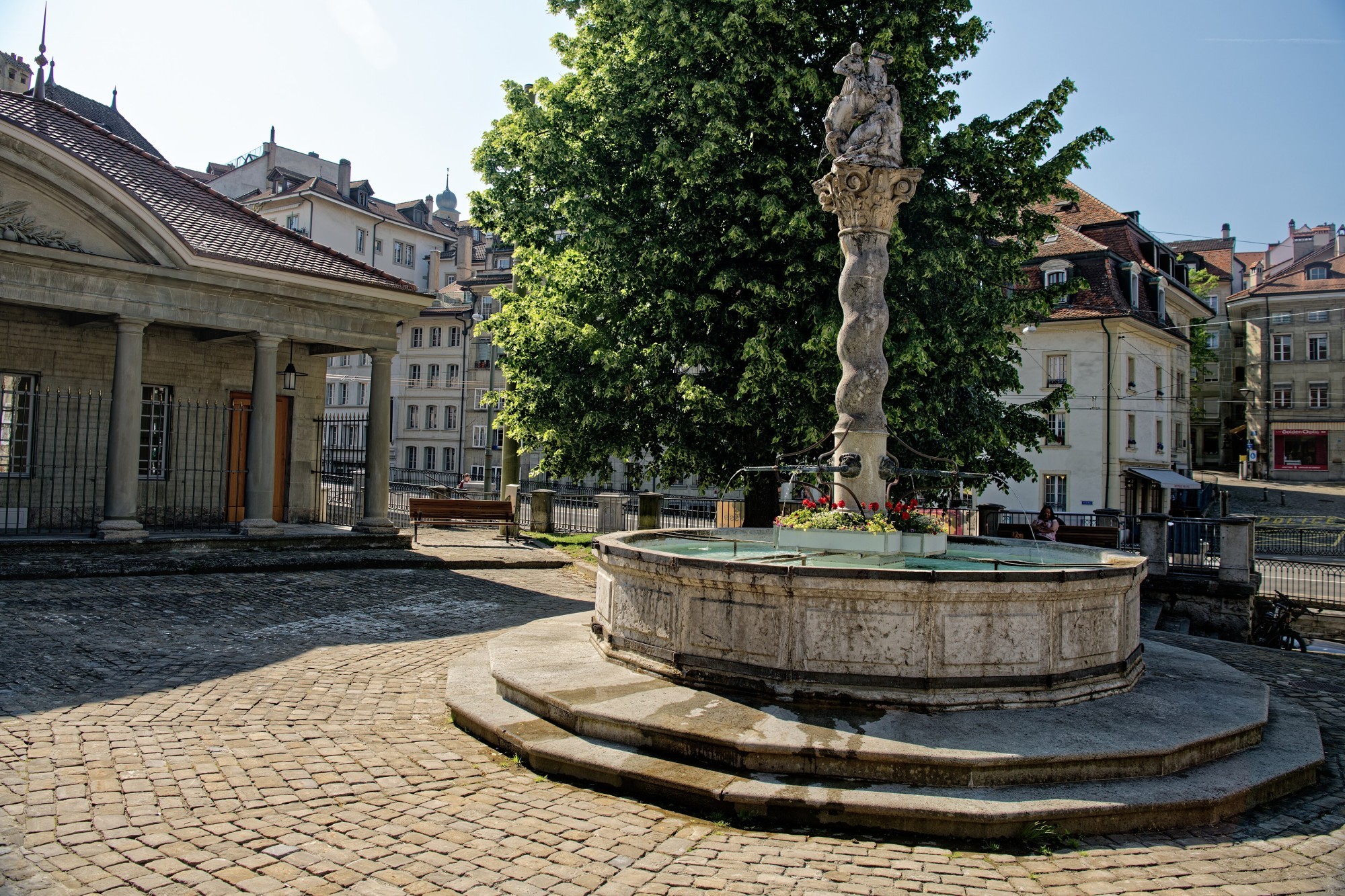 Fontaine tilleul fribourg
