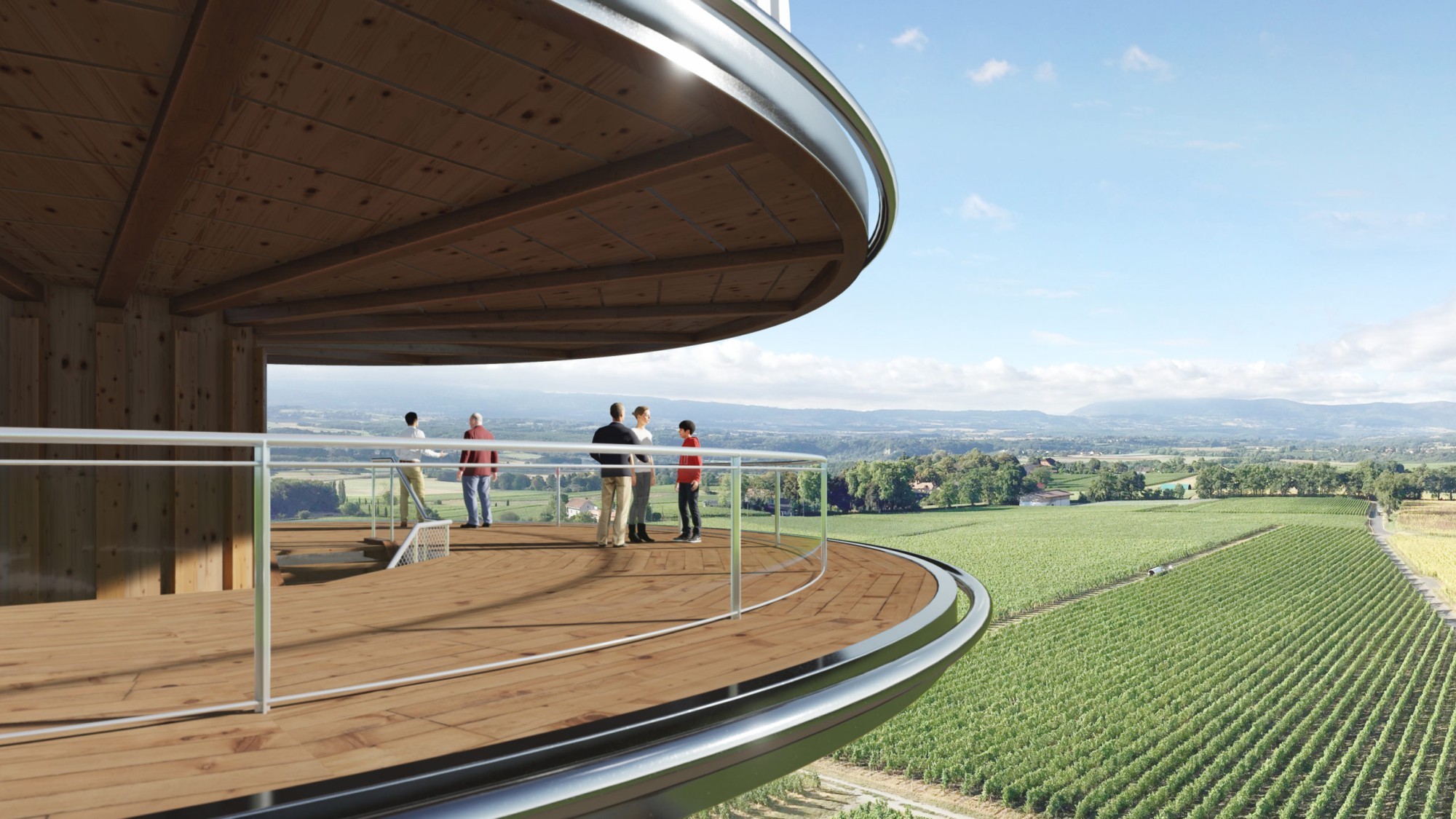 Tour en bois Satigny 2