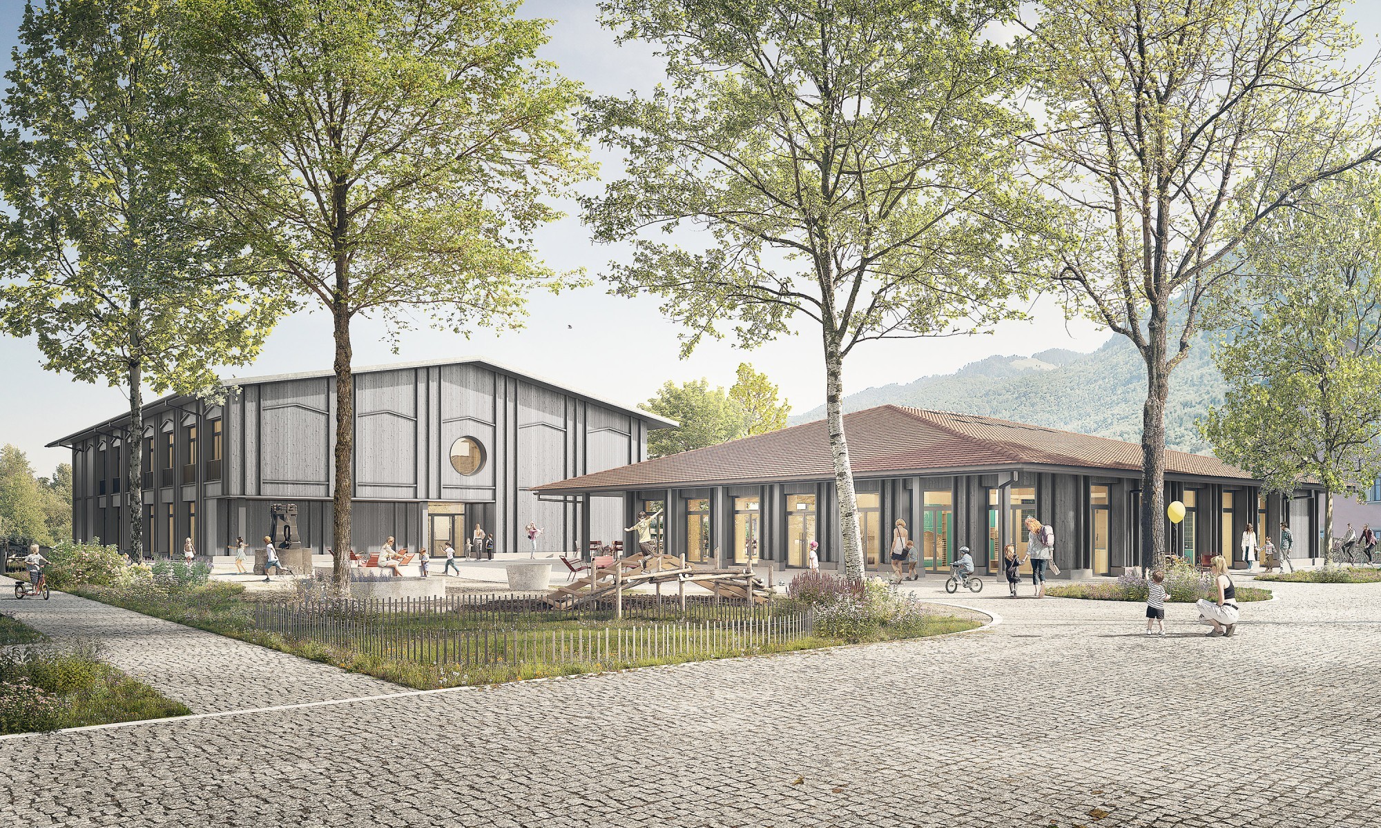 Pavillon scolaire Broc 1