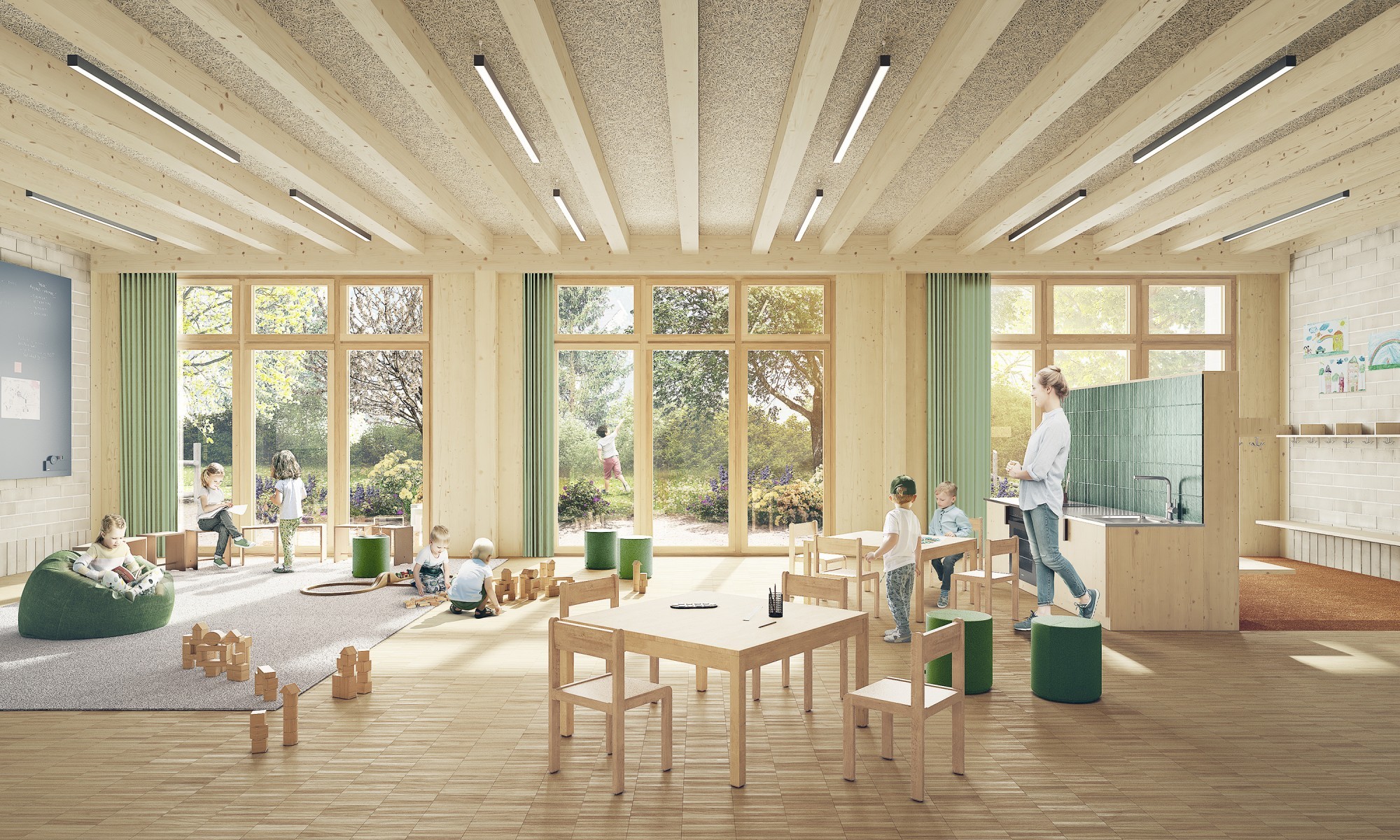 Pavillon scolaire Broc 2