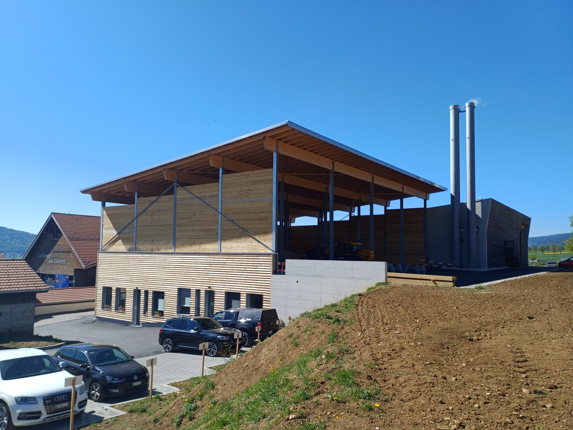 Hangar à copeaux Cernier
