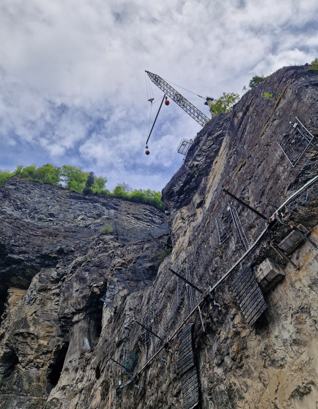 Tests éboulement Walenstadt 3