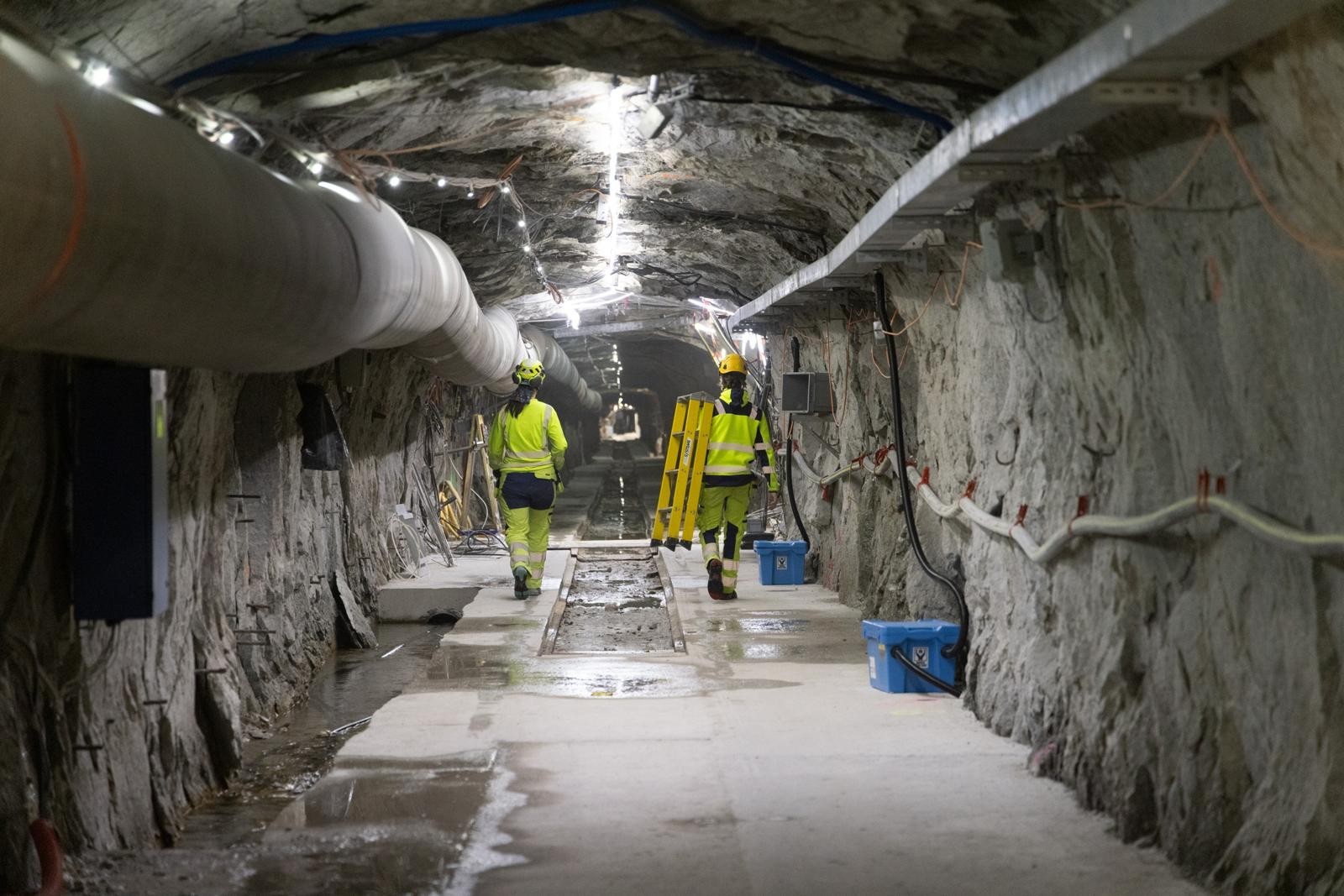 Un laboratoire de recherche hors du commun : le « BedrettoLab » de l'ETH Zurich est installé dans l'ancienne galerie de chantier du tunnel de base de la Furka.