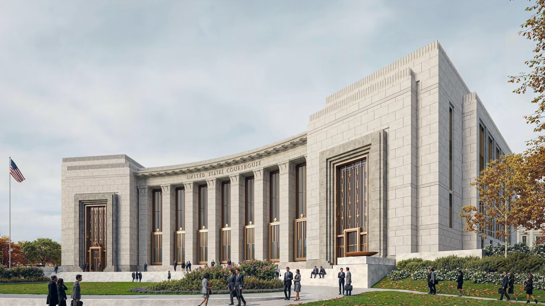 Le projet Greco‑Deco de Chattanooga, au cœur du débat sur l’héritage esthétique de l’ère Trump.