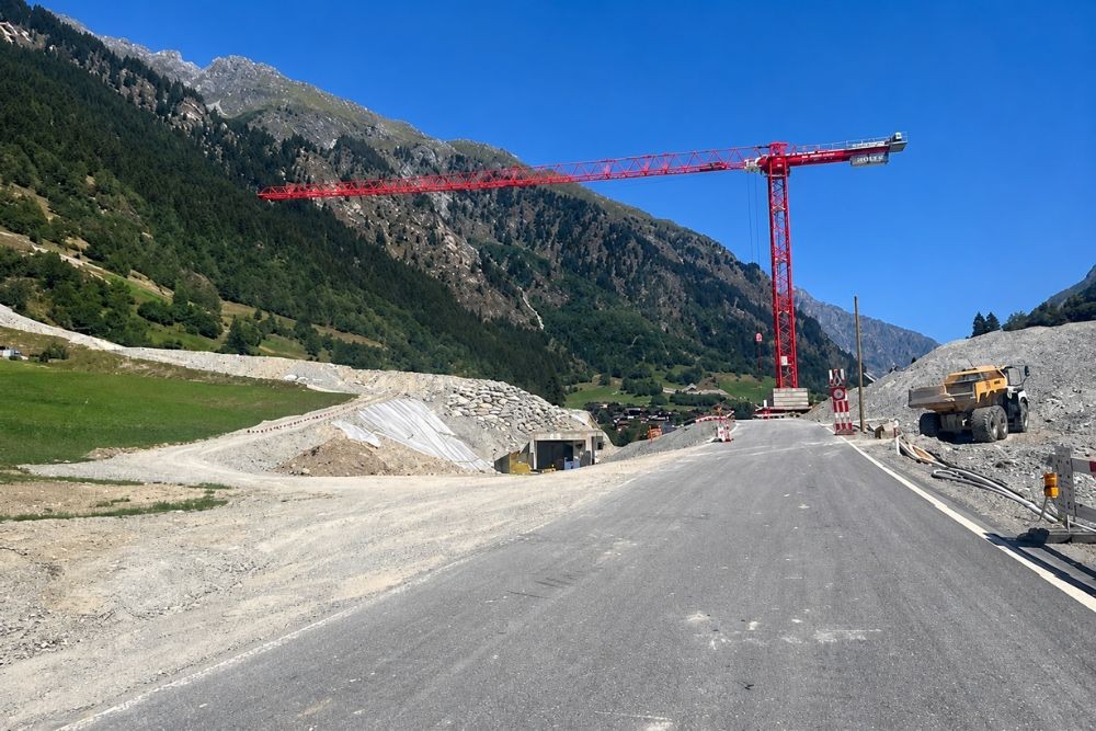 Travaux de sécurisation en cours sur la RC93.