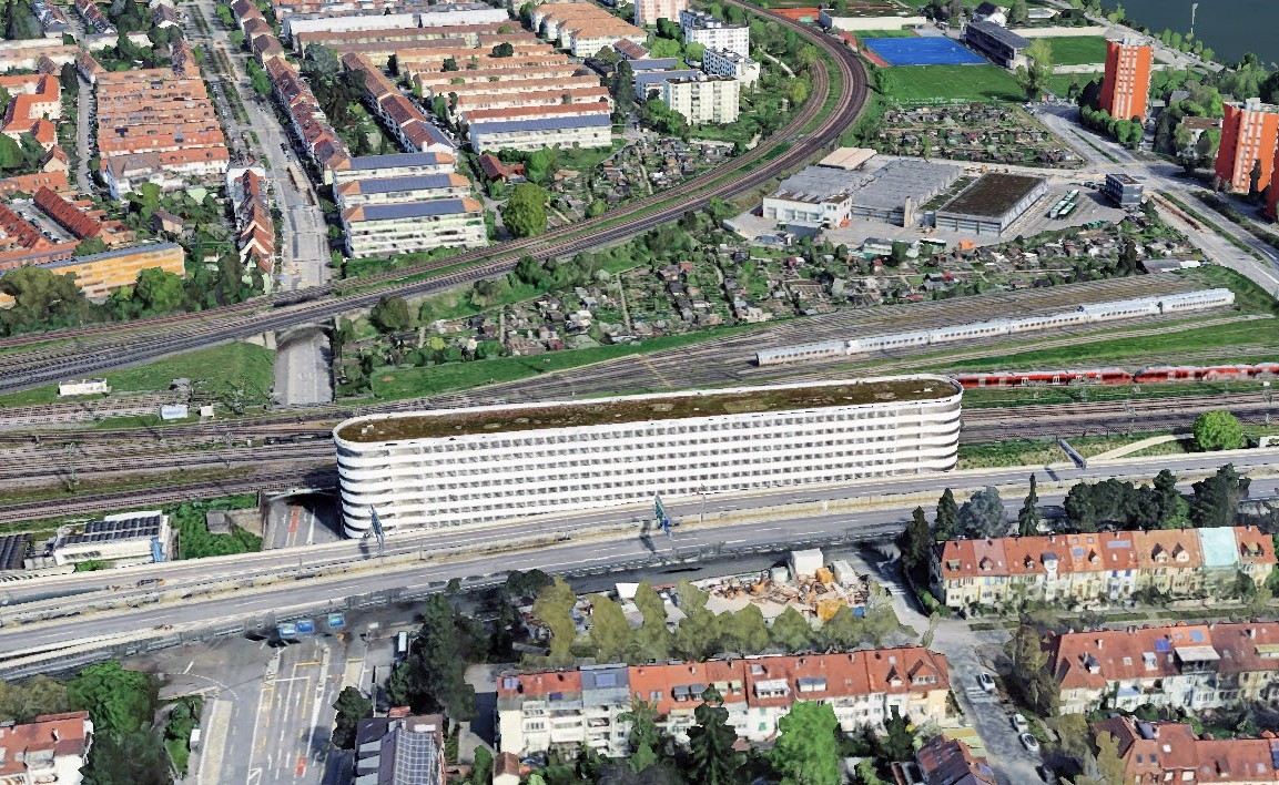 Le parking Roche de la Schwarzwaldstrasse ne sera finalement pas démoli.
