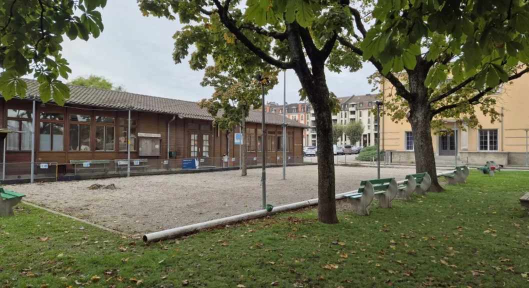 Le pavillon de Perdtemps, construit en 1962 et occupé par la Ludothèque dès 1994, avant son déménagement en 2026.