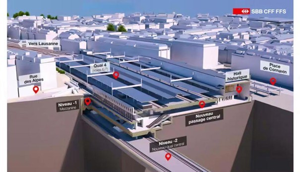 Gare souterraine Cornavin 2