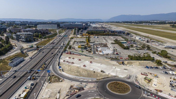 Route et pont P49 Genève 1