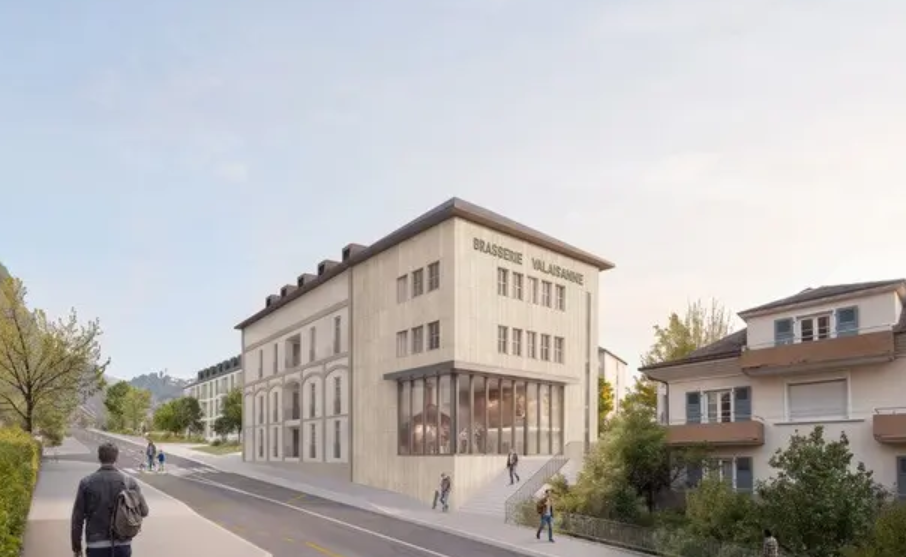 Le projet lauréat mise sur la valorisation du patrimoine existant et la création d’un nouveau quartier à l’entrée nord de Sion.