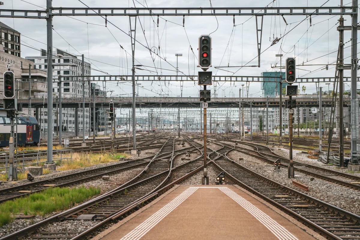 Rails blancs CFF