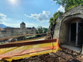 Fort de Chillon- Classé top secret - Souterrains - Réduit national suisse