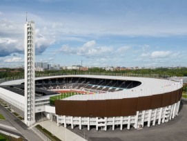 oyau du fonctionnalisme finlandais, le stade olympique d'Helsinki est réinauguré après une vaste rénovation