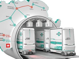 De Bâle à Lucerne, de Berne à Thoune et de Genève à Saint-Gall, un réseau enterré de près de 500 km pour la livraison des marchandises sous le Plateau Suisse