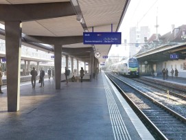 Avec des quais rehaussés, de nouvelles marquises et un deuxième passage sous-voie, la nouvelle gare de Fribourg améliorera dès 2025 le confort de ses usagers.