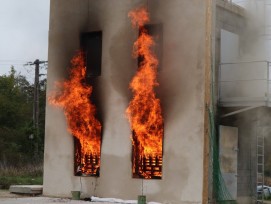 Le béton de chanvre passe l’épreuve du feu-CERIB