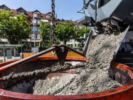 Du béton écolo Neustark pour un complexe immobilier de pointe, Tramdepot Burgernziel à Berne