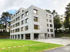 Un nouveau bâtiment avant-gardiste construit sur le site de Béthusy.