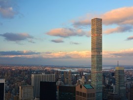La tour du 432 Park Avenue: les gratte-ciel sont de plus en plus étroits.