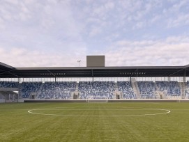 Le stade de la Tuilière à Lausanne a remporté le troisième prix.