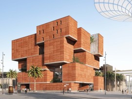 Le pavillon du Maroc remporte un immense succès à l'expositiuon universelle de Dubai. Il a été construit selon la technique ancestrale du pisé.