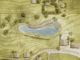 Le projet de la baignade en plein air aux Col des Mosses s'intérera totalement à l' environnement existant.