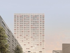 Sur le site Koch seront construits 350 logements d'utilité publique pour environ 1000 personnes, ainsi que des surfaces commerciales et un parc de quartier.