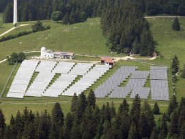 Centrale solaire Mont-Soleil