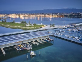 Située à l’extrémité de la Plage publique des Eaux-Vives, la Maison de la Pêche a été inaugurée ce jeudi 9 juin 2022.