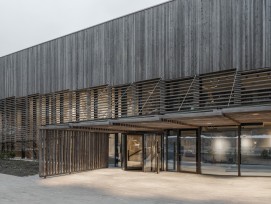 Le nouvel Hôtel des Horlogers à l’architecture avant-gardiste fait la part belle au bois de la vallée de Joux.