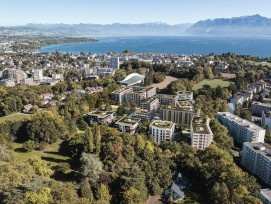 Le nouveau quartier Eglantine s'intègre dans son environnement naturel aux portes de la ville de Morges.