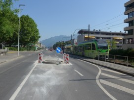 Le tronçon qui relie Collombey à Monthey est en travaux dès le 20 juin et jusqu’à fin juillet.