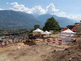 Une nécropole a été découverte près de Savièse (VS) permettant aux archéologues d'analyser les techniques d'inhumation de l'époque.