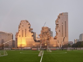 Valley, le gratte-ciel de 100 m de haut de MVRDV à Amsterdam a remporté le prix 2022 du «Skyscraper Award».