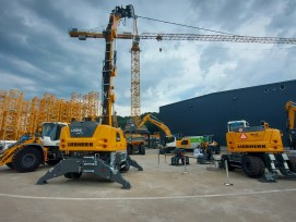 Liebherr dispose sur son site vaudois, dans la zone industrielle  de Daillens, d'une surface de 19'500 m2