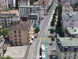 L’avenue d’Echallens et ses 1,5 km une fois requalifiée consistera en 3000 m de piste cyclable, 3 nouvelles places de quartier et plus de 150 arbres plantés.