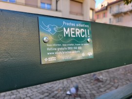 Une Place Orientale flambant neuve et agrémentée d'un nouveau banc réjouit les riverains veveysans.