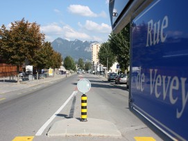 La Ville de Bulle prévoit la requalification complète de l’espace public, la rénovation de l’éclairage public et mise en séparatif du réseau d’eaux usées de la rue de Vevey.
