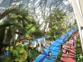 The Loop offrira un environnement agréable et climatisé tout au long de l'année, afin de faire de la marche et du vélo le principal mode de transport des habitants de Dubaï, conformément à la nouvelle initiative de la ville des «20 minutes».