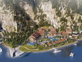 Visualisation: c'est ainsi que se présentera un jour la presqu'île selon les plans de la marina du millionnaire égyptien  Sawiris.